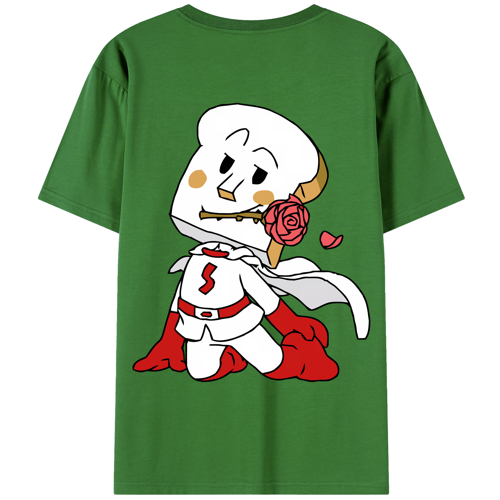 （画像用） アンパンマン Anpanman レディース半袖Tシャツ(バックプリント)